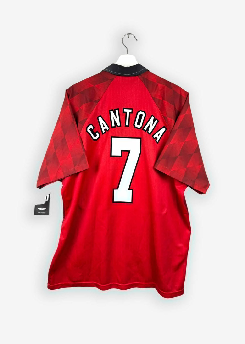MANCHESTER UNITED 1996/98 HOME SHIRT - #7 CANTONA (SIZE XL)