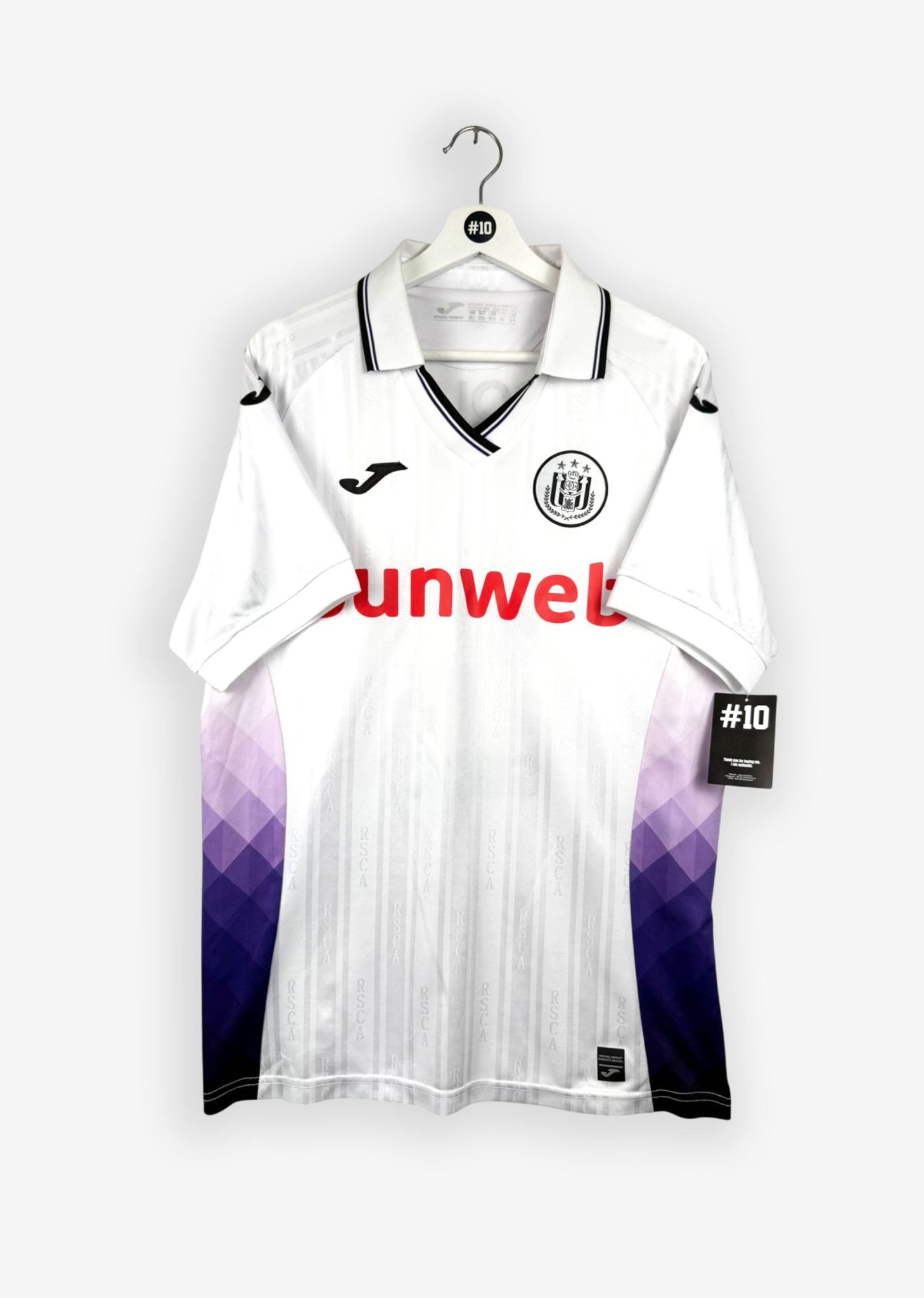 RSC ANDERLECHT 2025/26 AWAY SHIRT - #4 SIMIC (SIZE XL)