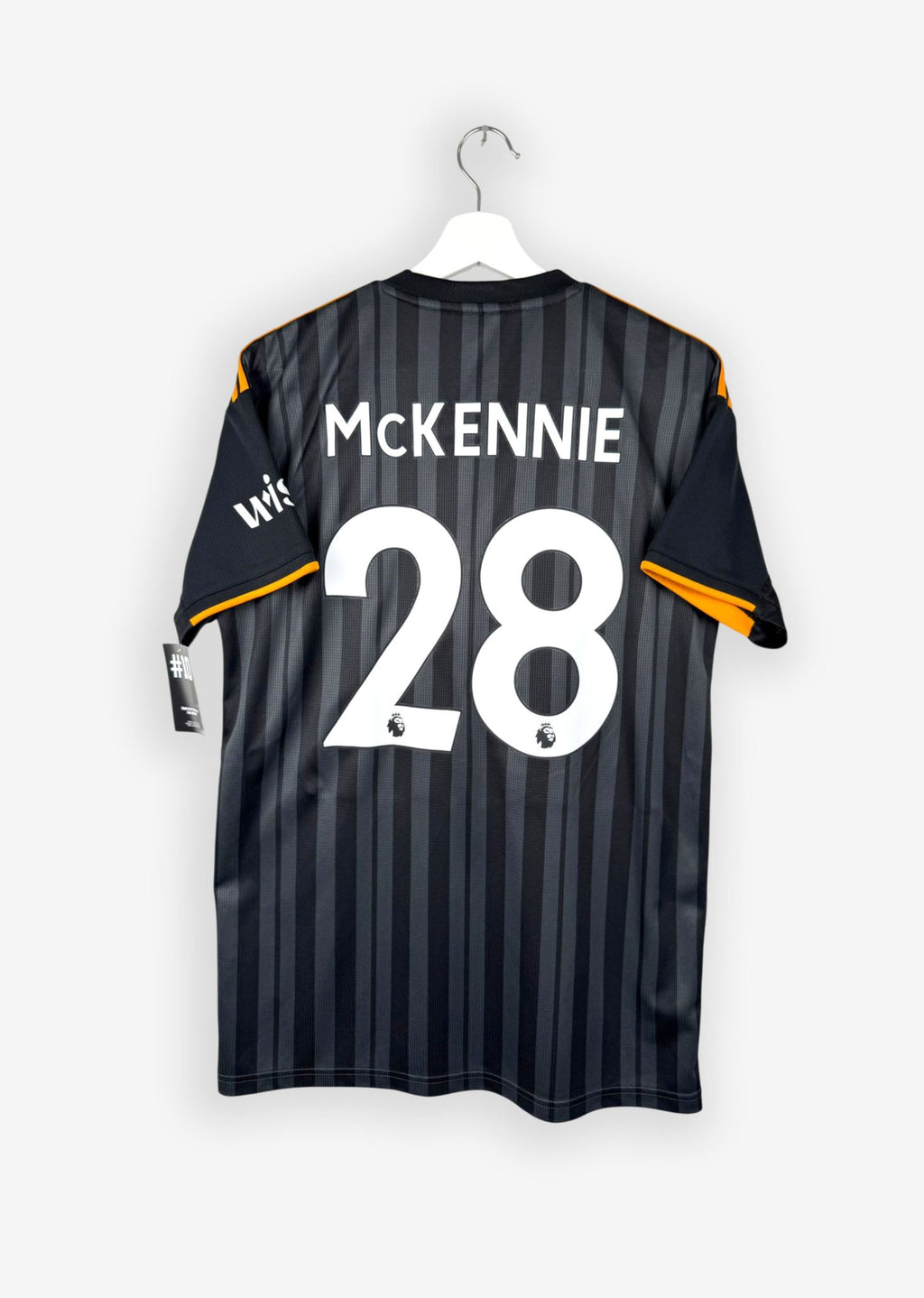LEEDS UNITED 2022/23 THIRD SHIRT - #28 McKENNIE (SIZE M)