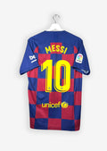 FC BARCELONA 2019/20 HOME SHIRT - #10 MESSI (SIZE M)
