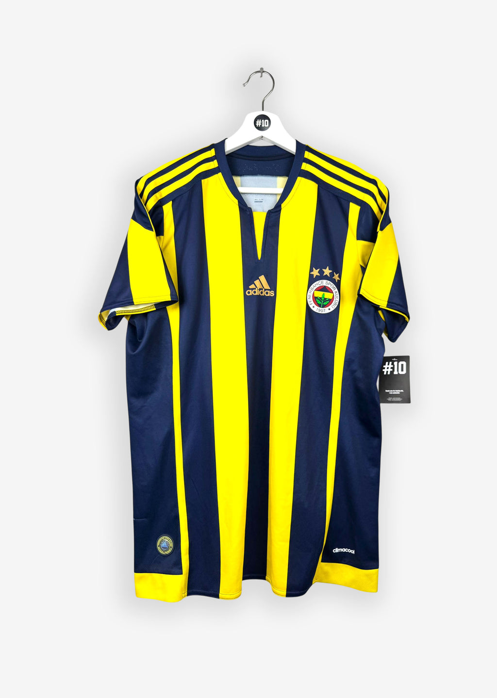 FENERBAHCE 2015/16 HOME SHIRT - #11 VAN PERSIE (SIZE L)