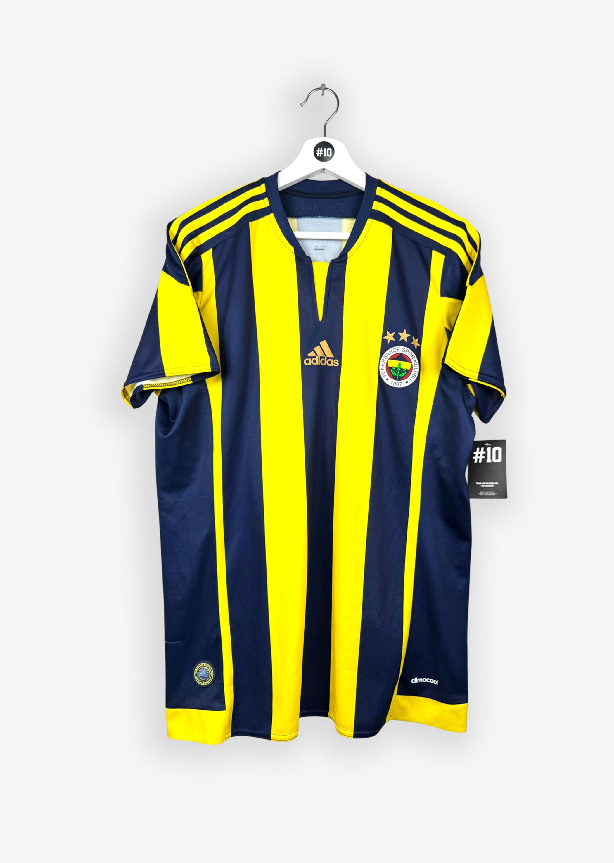 FENERBAHCE 2015/16 HOME SHIRT - #11 VAN PERSIE (SIZE L)