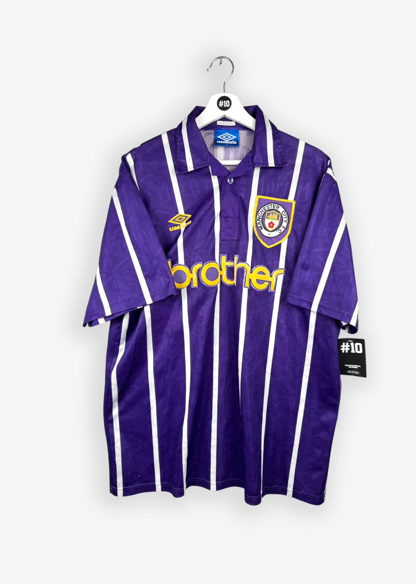MANCHESTER CITY 1992/94 AWAY SHIRT (SIZE XL)
