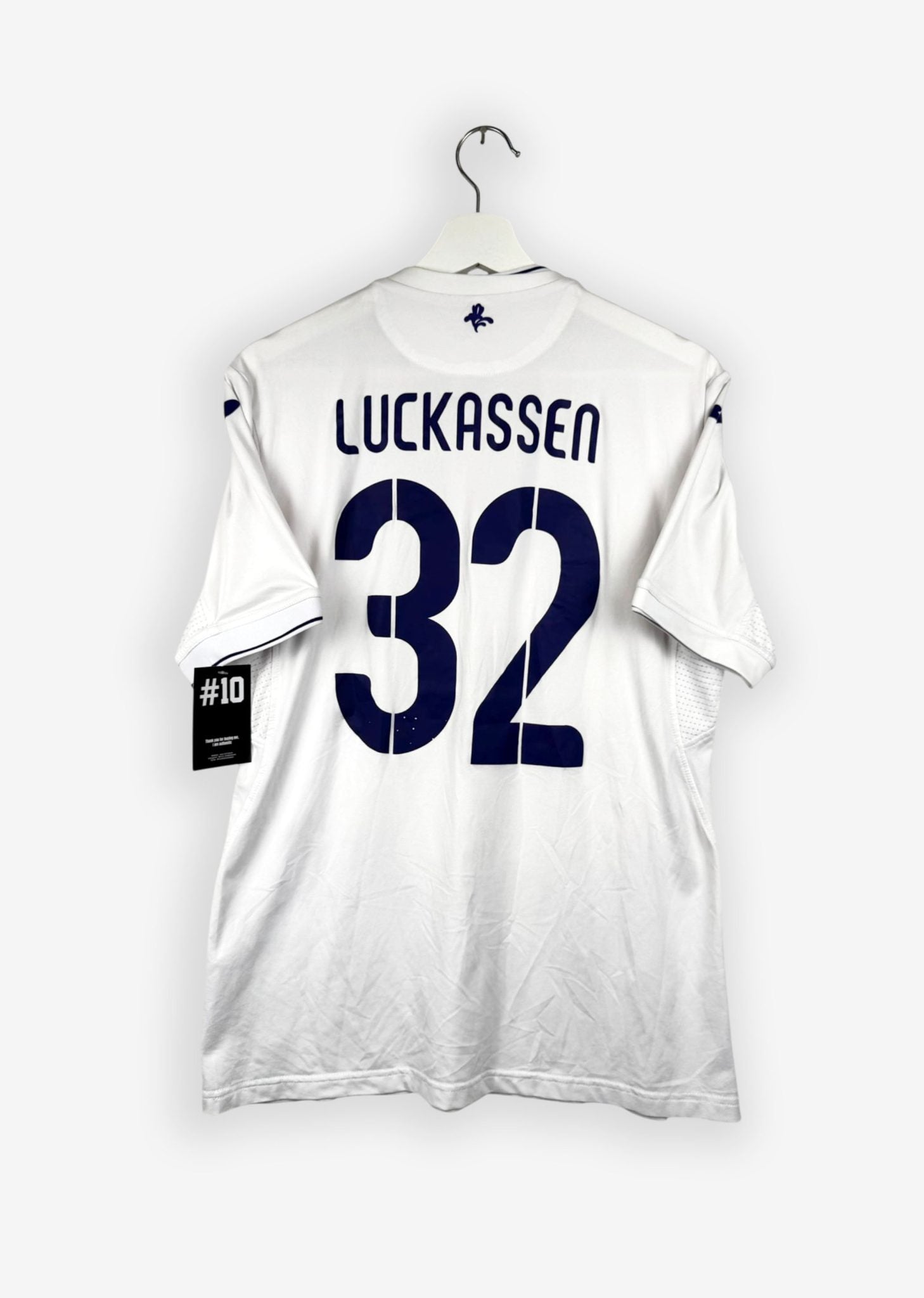 RSC ANDERLECHT 2020/21 AWAY SHIRT - #32 LUCKASSEN (SIZE M)
