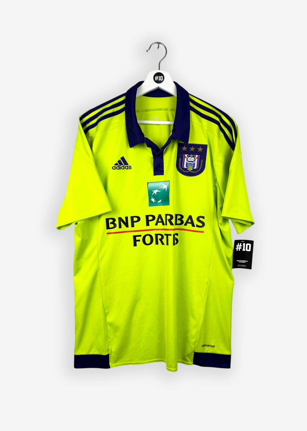 RSC ANDERLECHT 2015/16 AWAY SHIRT (SIZE 3XL)