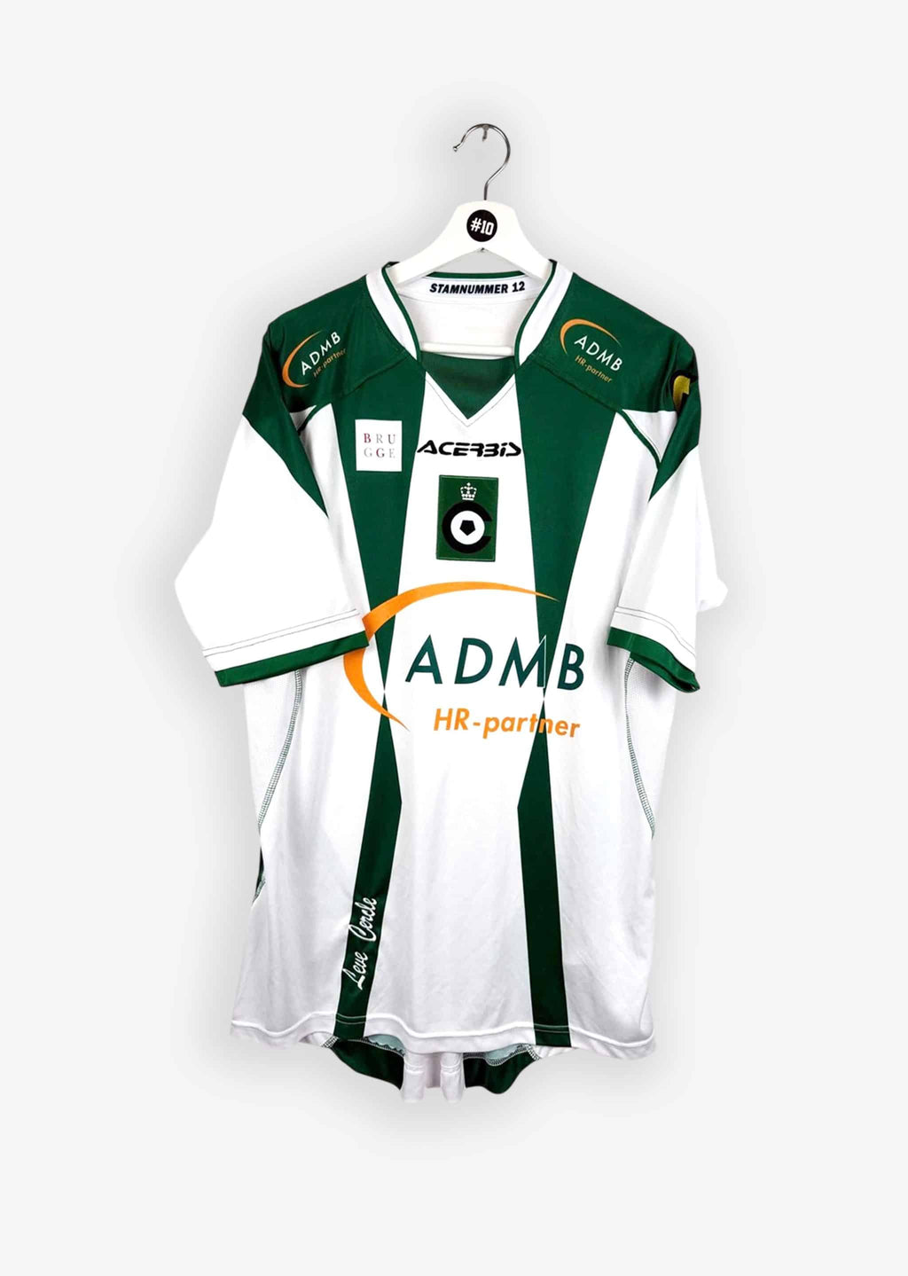 CERCLE BRUGGE 2015/16 AWAY SHIRT (SIZE XXL)