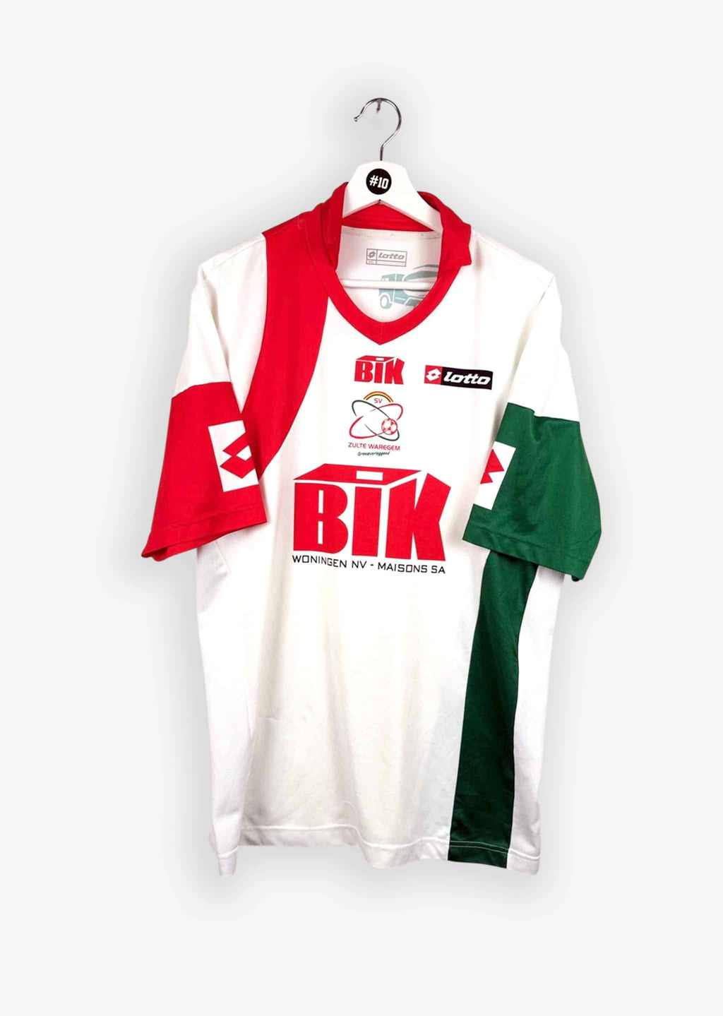 ZULTE WAREGEM 2008/09 AWAY SHIRT (SIZE XXL)