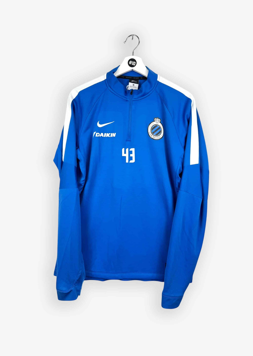 CLUB BRUGGE 2015/16 PRO TRAINING SWEATER - #43 COOPMAN (SIZE M)