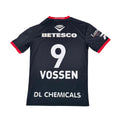 ZULTE WAREGEM 2020/21 AWAY SHIRT MATCHWORN/ISSUED  - #9 VOSSEN (SIZE L)