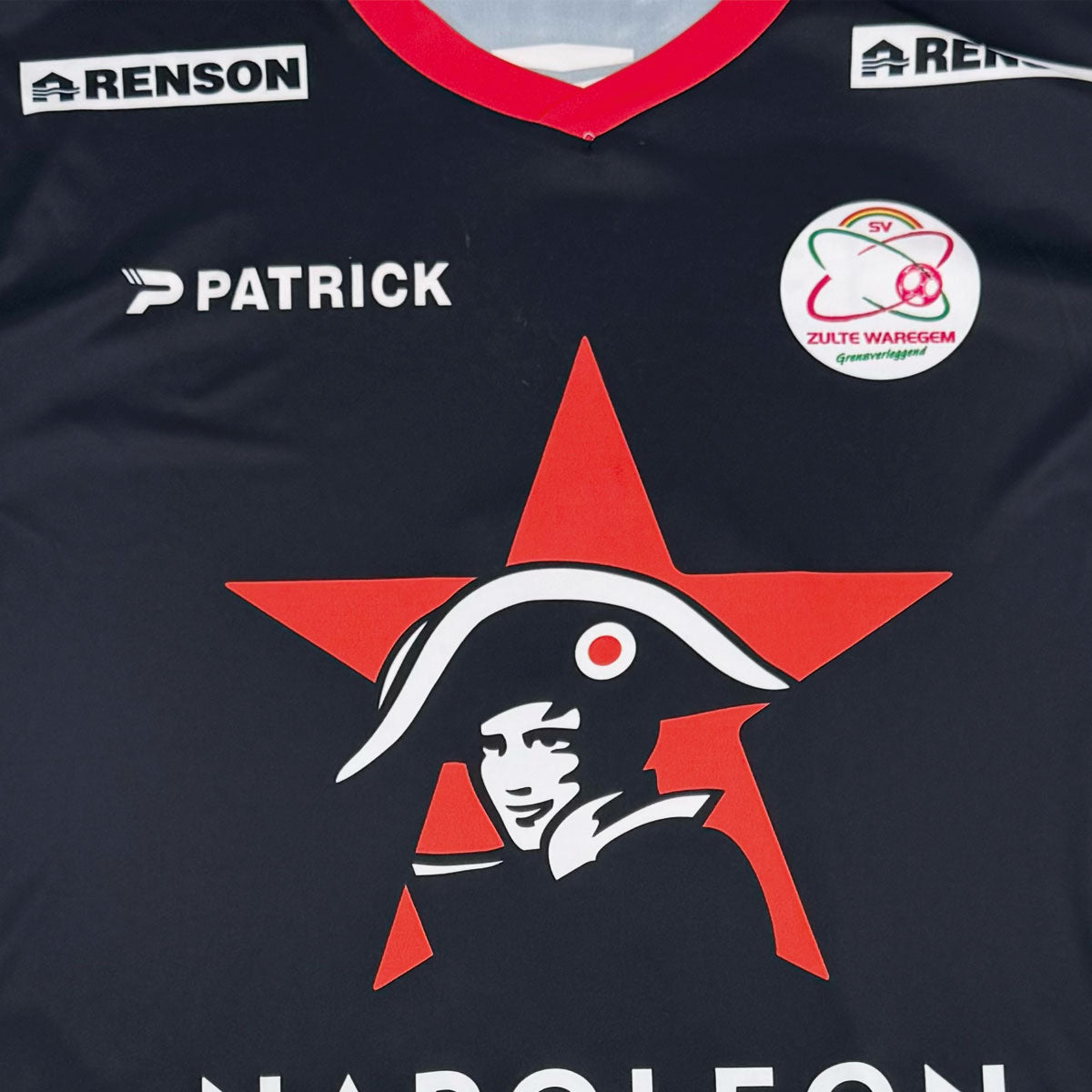 ZULTE WAREGEM 2020/21 AWAY SHIRT MATCHWORN/ISSUED  - #9 VOSSEN (SIZE L)