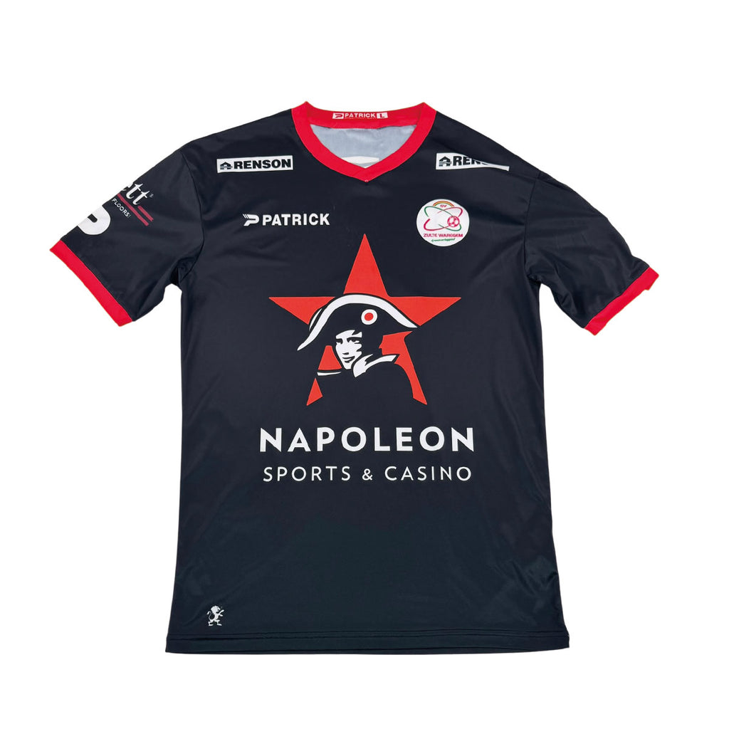 ZULTE WAREGEM 2020/21 AWAY SHIRT MATCHWORN/ISSUED  - #9 VOSSEN (SIZE L)