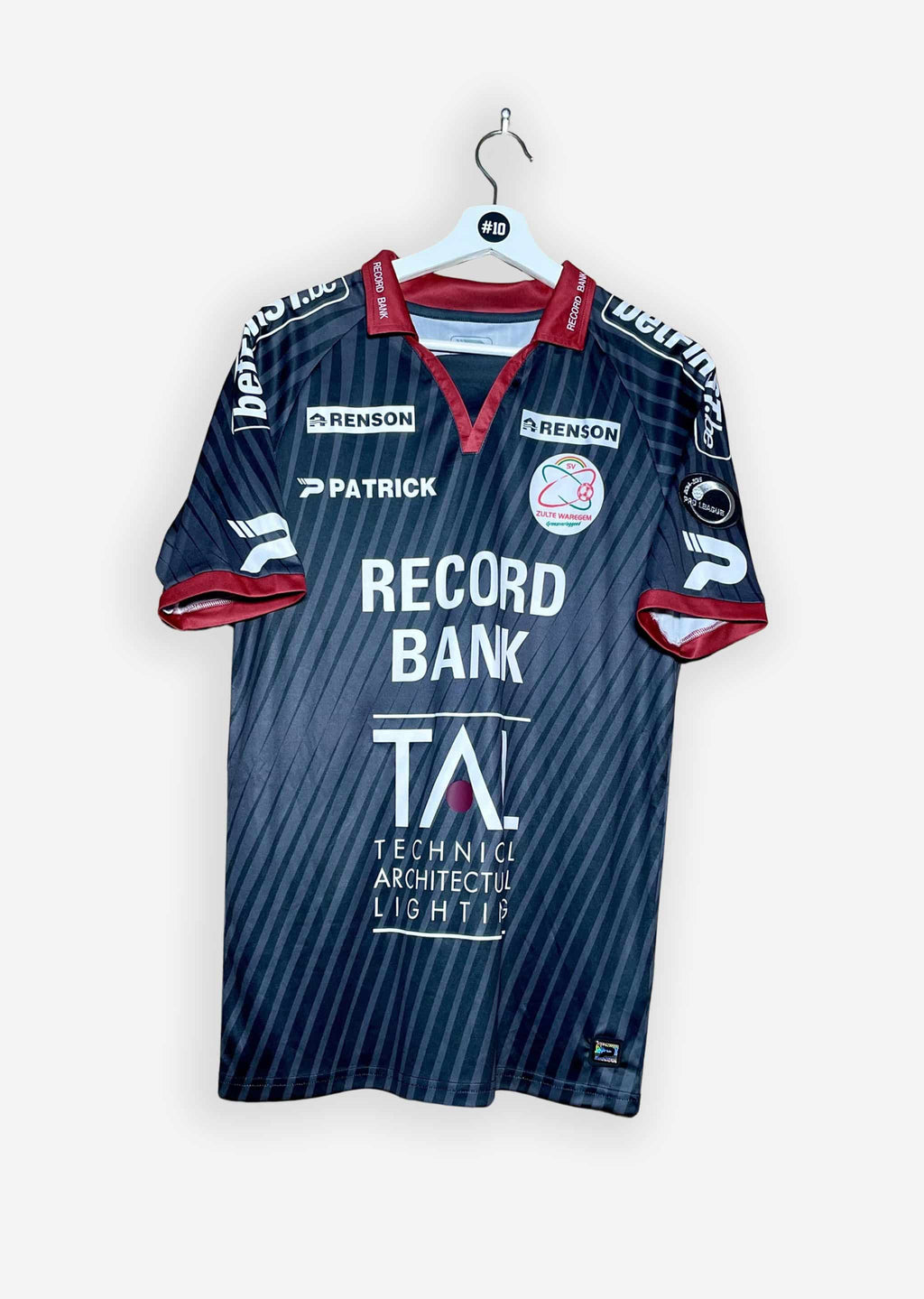 SV ZULTE WAREGEM 2014/15 THIRD SHIRT – MATCHWORN/ ISSUED #14 GIMBERT (SIZE L)